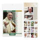 Calendari con foto di Papa Francesco