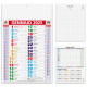 Calendario OLANDESE MULTICOLOR promozionale