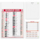 Calendario olandese BACK NOTES personalizzabile