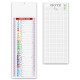 Calendari Serie Silhouette Multicolor - personalizzabile con stampa in quadricromia della testata