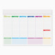 PLANNING MULTICOLOR personalizzabile