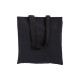 Borsa in cotone manico lungo - shopper per fiera