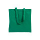 Borsa in cotone manico lungo - shopper per fiera