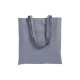Borsa in cotone manico lungo - shopper per fiera