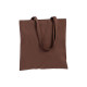 Borsa in cotone manico lungo - shopper per fiera