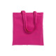Borsa in cotone manico lungo - shopper per fiera
