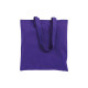 Borsa in cotone manico lungo - shopper per fiera