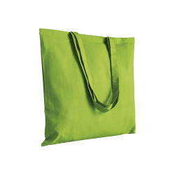 Borsa cotone con manico lungo