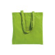 Borsa in cotone manico lungo - shopper per fiera