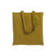 Borsa in cotone manico lungo - shopper per fiera