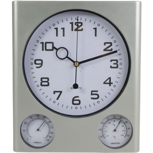 Orologio da muro rettangolare