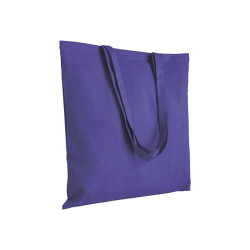 Borsa cotone con manico lungo 220 gr