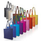 Shopper in cotone colorato e soffietto 220 gr-mq Shopper in cotone colorato e soffietto 220 gr-mq