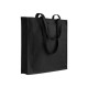 Shopper in cotone colorato e soffietto 220 gr-mq