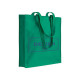 Shopper in cotone colorato e soffietto 220 gr-mq