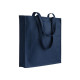 Shopper in cotone colorato e soffietto 220 gr-mq Shopper in cotone colorato e soffietto 220 gr-mq