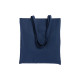 Shopper in cotone colorato e soffietto 220 gr-mq Shopper in cotone colorato e soffietto 220 gr-mq