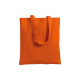 Shopper in cotone colorato e soffietto 220 gr-mq Shopper in cotone colorato e soffietto 220 gr-mq