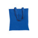 Shopper in cotone colorato e soffietto 220 gr-mq Shopper in cotone colorato e soffietto 220 gr-mq