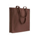 Shopper in cotone colorato e soffietto 220 gr-mq Shopper in cotone colorato e soffietto 220 gr-mq