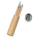 Set 6 matite con tempera matite personalizzabili