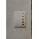 Astuccio porta foglietti adesivi colorati Astuccio porta foglietti adesivi colorati