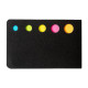Astuccio porta foglietti adesivi colorati Astuccio porta foglietti adesivi colorati