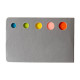 Astuccio porta foglietti adesivi colorati Astuccio porta foglietti adesivi colorati
