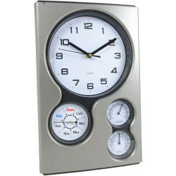 Orologio da parete con termometro