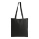 Shopper in cotone con zip di chiusira Shopper in cotone con zip di chiusira