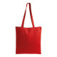 Shopper in cotone con zip di chiusira Shopper in cotone con zip di chiusira