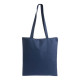Shopper in cotone con zip di chiusira Shopper in cotone con zip di chiusira