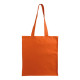 Shopper cotone chiusura con zip e soffietto Shopper cotone chiusura con zip e soffietto