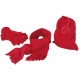 Set pile sciarpa guanti fascia personalizzato Set pile sciarpa guanti fascia personalizzato