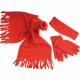 Set pile sciarpa guanti fascia personalizzato