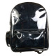 Zaino effetto lucido con due tasche