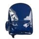 Zaino effetto lucido con due tasche