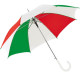 Ombrello con Spicchi Tricolore - Serie Italia