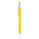 Penna a scatto in plastica con fusto colorato promozionale Penna a scatto in plastica con fusto colorato promozionale