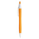 Penna a scatto in plastica con fusto colorato promozionale Penna a scatto in plastica con fusto colorato promozionale