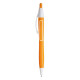 Penna a scatto in plastica con fusto colorato promozionale Penna a scatto in plastica con fusto colorato promozionale