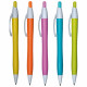 Penna a scatto in plastica con fusto colorato promozionale Penna a scatto in plastica con fusto colorato promozionale