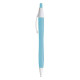 Penna a scatto in plastica con fusto colorato promozionale Penna a scatto in plastica con fusto colorato promozionale
