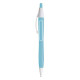 Penna a scatto in plastica con fusto colorato promozionale Penna a scatto in plastica con fusto colorato promozionale