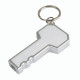 Portachiavi a forma di chiave con finiture argento Portachiavi a forma di chiave con finiture argento