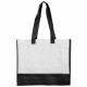 Shopper Bicolore in TNT con finiture colorate Shopper Bicolore in TNT con finiture colorate