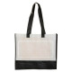 Shopper Bicolore in TNT con finiture colorate Shopper Bicolore in TNT con finiture colorate