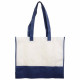 Shopper Bicolore in TNT con finiture colorate Shopper Bicolore in TNT con finiture colorate