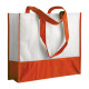 Shopper Bicolore in TNT con finiture colorate Shopper Bicolore in TNT con finiture colorate