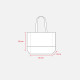 Shopper Bicolore in TNT con finiture colorate Shopper Bicolore in TNT con finiture colorate